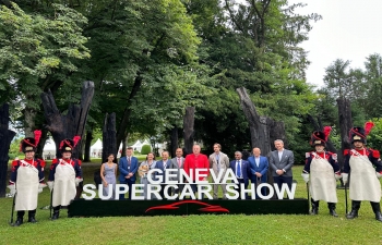 Ambassador Mridul Kumar attended the inaugural ceremony of Geneva Supercar Show in Geneva on 04 July 2024